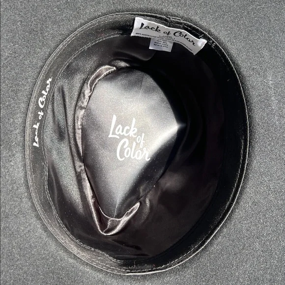Lack Of Color Black Benson Wool Hat Women’s Size L